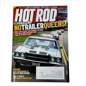 Hot Rod Magazine October 2010 u Don Prudhomme How to Assemble Your First LS Engi